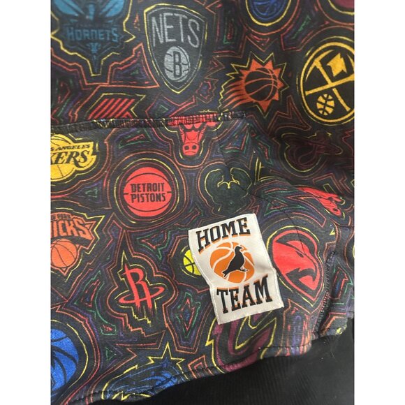 NWT NBA x Staple All Teams Fusion Fleece Pullover Hoodie Black Sz S MSRP $80 - Picture 4 of 5